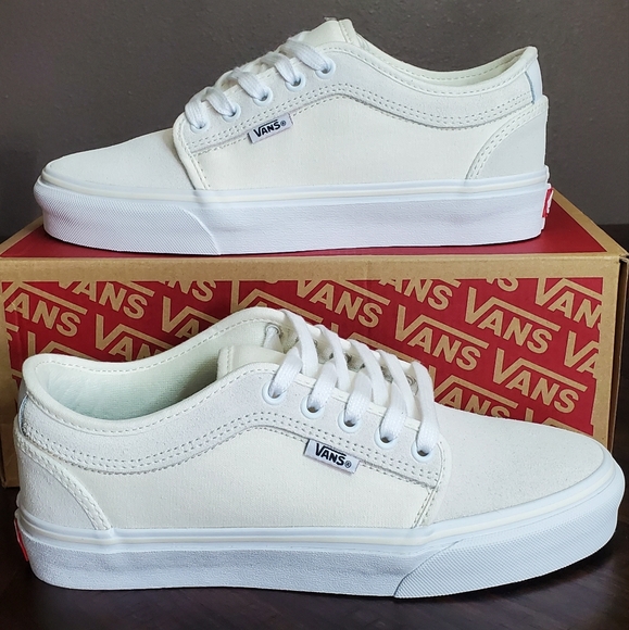 Vans Other - Vans Chukka Low Marshmallow/White Men Size 6.5, Women Size 8